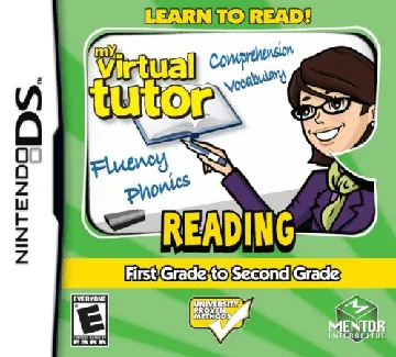 My Virtual Tutor - Reading - 1st Grade to 2nd Grade (USA) box cover front